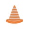drawing traffic cone caution sign