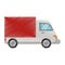 drawing truck delivery transport image