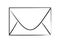 Drawn envelope icon