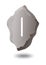 DRAWN RUNE ISA ON A GRAY STONE