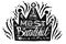 Drawn Vintage Antique Crown Monochrome Banner