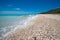 Dream rocky beach near Paraiso, Barahona Peninsula in Dominican Republic