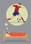 Dream to be Soccer Player Vector Illustration