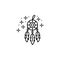 Dreamcatcher feathers icon. Element of sweet dreams icon