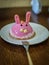 Dreamlike sweet hare cake