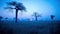 Dreamy African Landscape Panorama