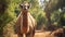 Dreamy Camel On A Dirt Road: A Surprisingly Absurd Contest Winner