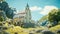 Dreamy Church Puzzle: A Realistic Adventure In The French Countryside