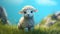 Dreamy Finnsheep: An Animated Sheep In Studio Ghibli Style