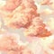 Dreamy Pastel Cloudscape: Soft, Serene Skies Artistic Background