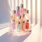 Dreamy Pastel: Soft and Delicate Nail Polish Bottles