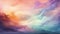 Dreamy pastel watercolor background, abstract brush strokes in shades of lavender, mint, and peach, ideal for a serene and calming