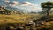 Dreamy Photorealistic 3d Renders Of Hindu Yorkshire Dales Savanna