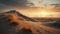 Dreamy Scottish Landscapes: Uhd Images Of Sun Setting Over Sand Dunes