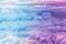 Dreamy surreal sky as abstract art, fantasy pastel colours background for modern design