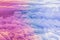 Dreamy surreal sky as abstract art, fantasy pastel colours background for modern design