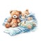 Dreamy_Teddy_Bears_watercolor1