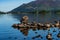 A dreamy view of Derwentwater in the English Lake District