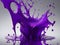 Dreamy Whispers: Enchanting Violet Splash Visuals