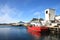 Dredger boat of Svolvaer in Lofoten