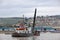 Dredger working on the River Teign, Teignmouth