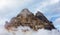 Drei Zinnen or Tre Cime di Lavaredo, Sextener Dolomiten or Dolomiti di Sesto, South Tirol, Dolomiten mountains view, Italian Alps