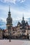 Dresden Castle on Theaterplatz square, Germany