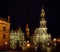 Dresden Catholic Court Church night