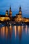Dresden at dusk