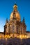 Dresden, Frauenkirche at night