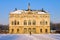 Dresden garden palace in winter