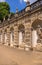 Dresden, Germany - June 28, 2022: The historic baroque building of the Dresden Zwinger. Elaborately reconstructed and well