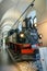 DRESDEN, GERMANY - MAI 2015: steam locomotive 99 535 Hartmann Ch