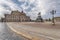 Dresden Germany, Opera house and King John\'s statue