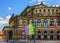 DRESDEN, GERMANY - SEP 12, 2017:  Dresden Opera Theater building, Germany.The Semperoper - Saxon State Opera