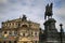 DRESDEN, GERMANY â€“ AUGUST 13, 2016: Statue of King Johann and