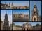 Dresden landmarks collage