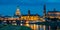 Dresden at night Famous landmarks illuminated