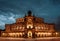 Dresden Opera Theatre at night