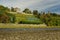 Dresden palaces on river Elbe