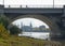 Dresden - View from the MarienbrÃ¼cke to the city