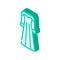 dresses evening gowns isometric icon vector illustration