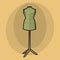 Dressmakers or tailors dummy or mannequin