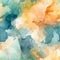 Drever watercolor pattern background. AI Generated