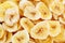 Dried banana chips