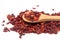 Dried bell pepper or paprica red spice