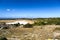 Dried brine pool in Southern France