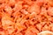 Dried Carrots Background