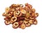 Dried chinese hawthorn fruits, traditional chinese herbal medicine,