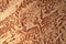 Dried clay brown background texture